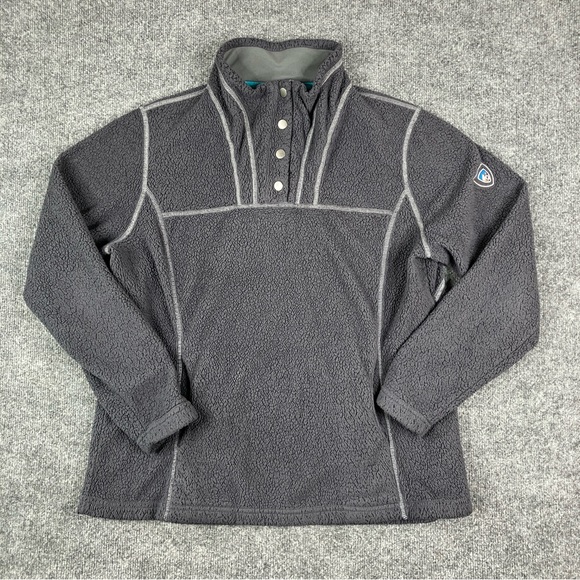 Kuhl Other - Kuhl Charcoal Fleece Pullover Jacket
